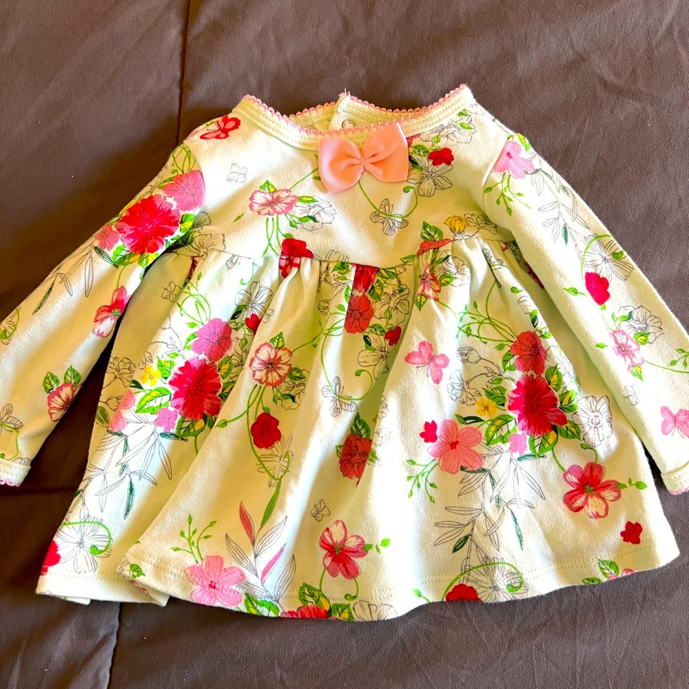 Floral baby dress!